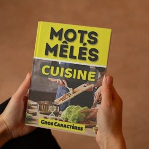MOTS MÊLÉS CUISINE: Livre de mots mêlés pour les passionnés de cuisine