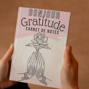 Carnet pour noter sa gratitude