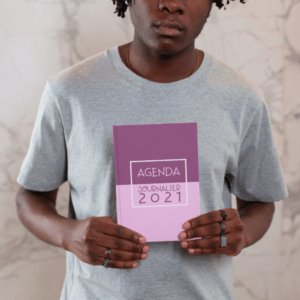 Agenda journalier 2022 Rose