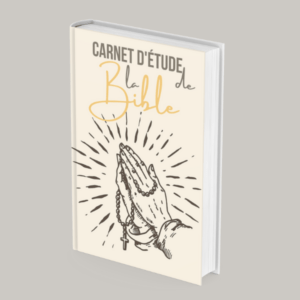 Carnet de note pour la prière